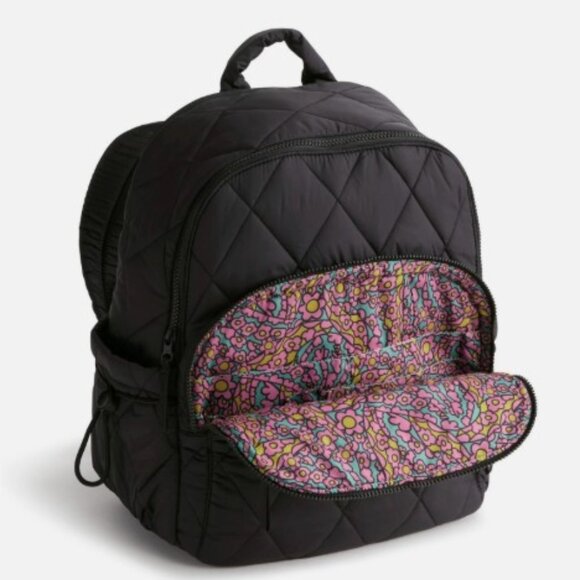 Vera Bradley Women's Featherweight Bancroft Backpack Moonies Night 50517-20089 - Picture 7 of 9